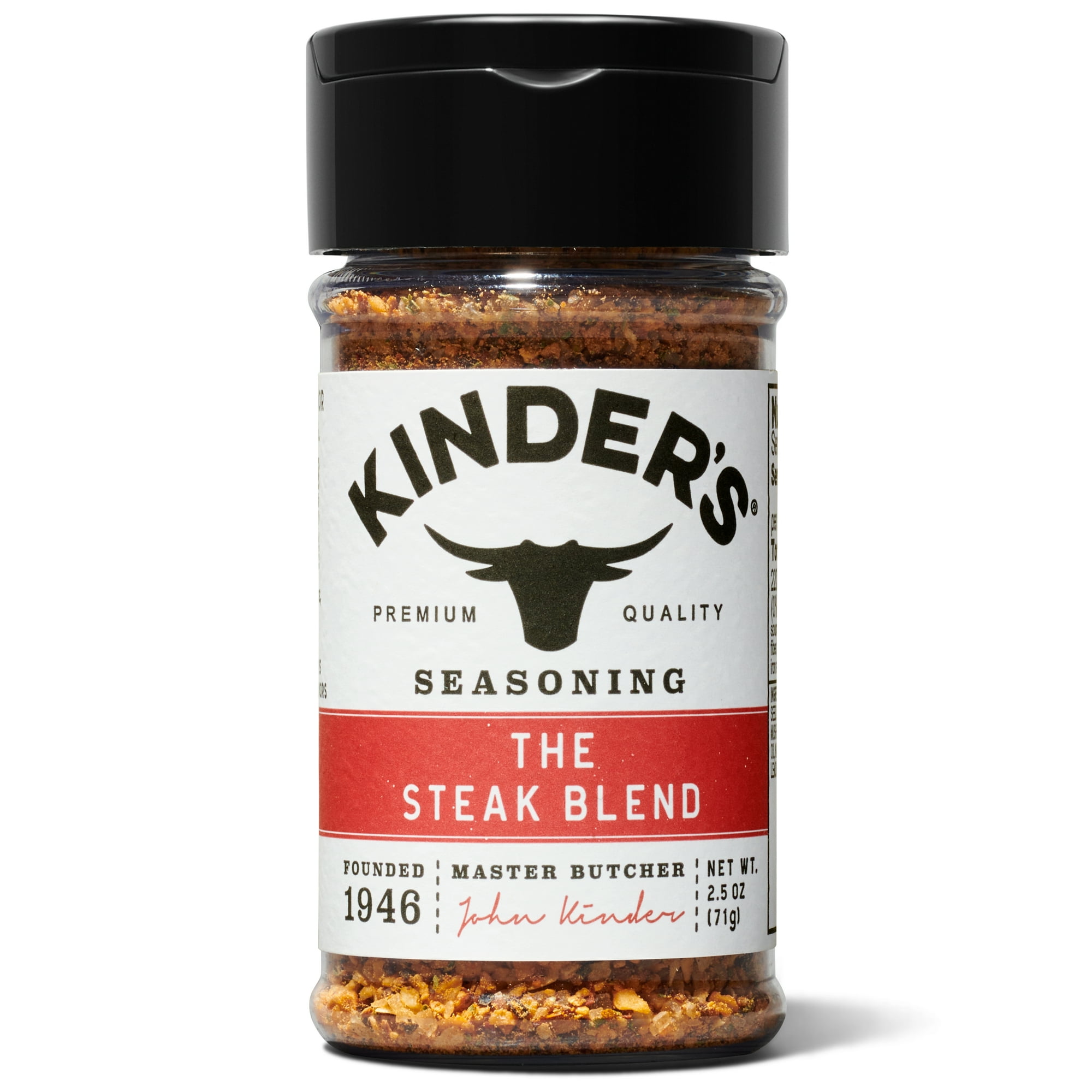 Kinder’s The Steak Blend Seasoning for Grilling, 2.5 oz