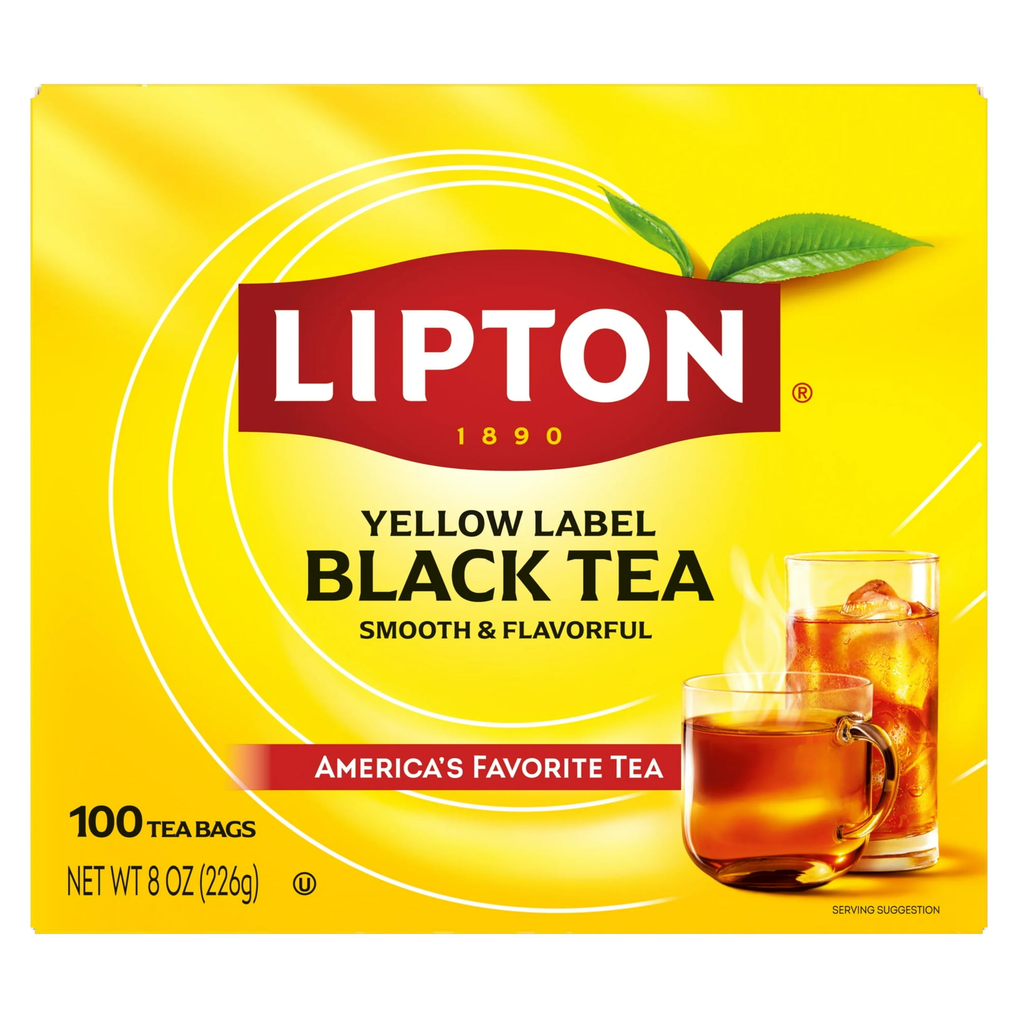 Lipton Black Tea Bags, 100 Count
