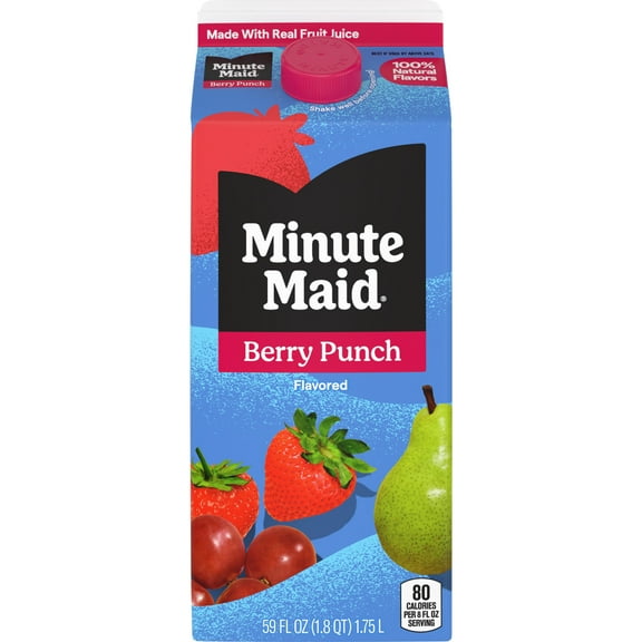 Minute Maid Fruit Punch, 59 fl oz Carton