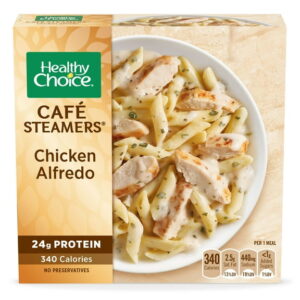 Healthy Choice Café Steamers Chicken Alfredo, Frozen Meal, 9.25 oz. Bowl